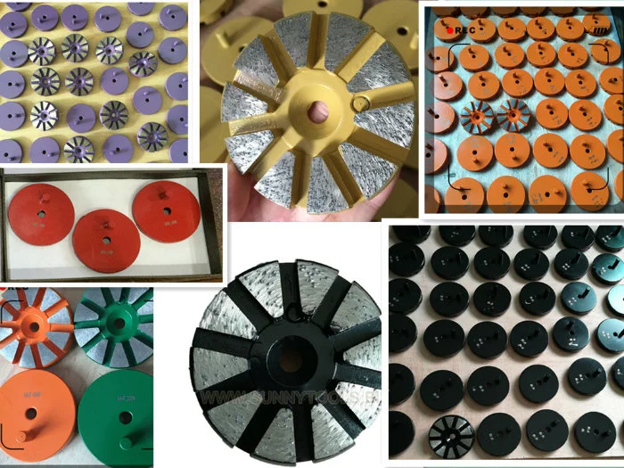 4 Inch PCD Diamond Grinding Disc Pucks for Removing Coatings